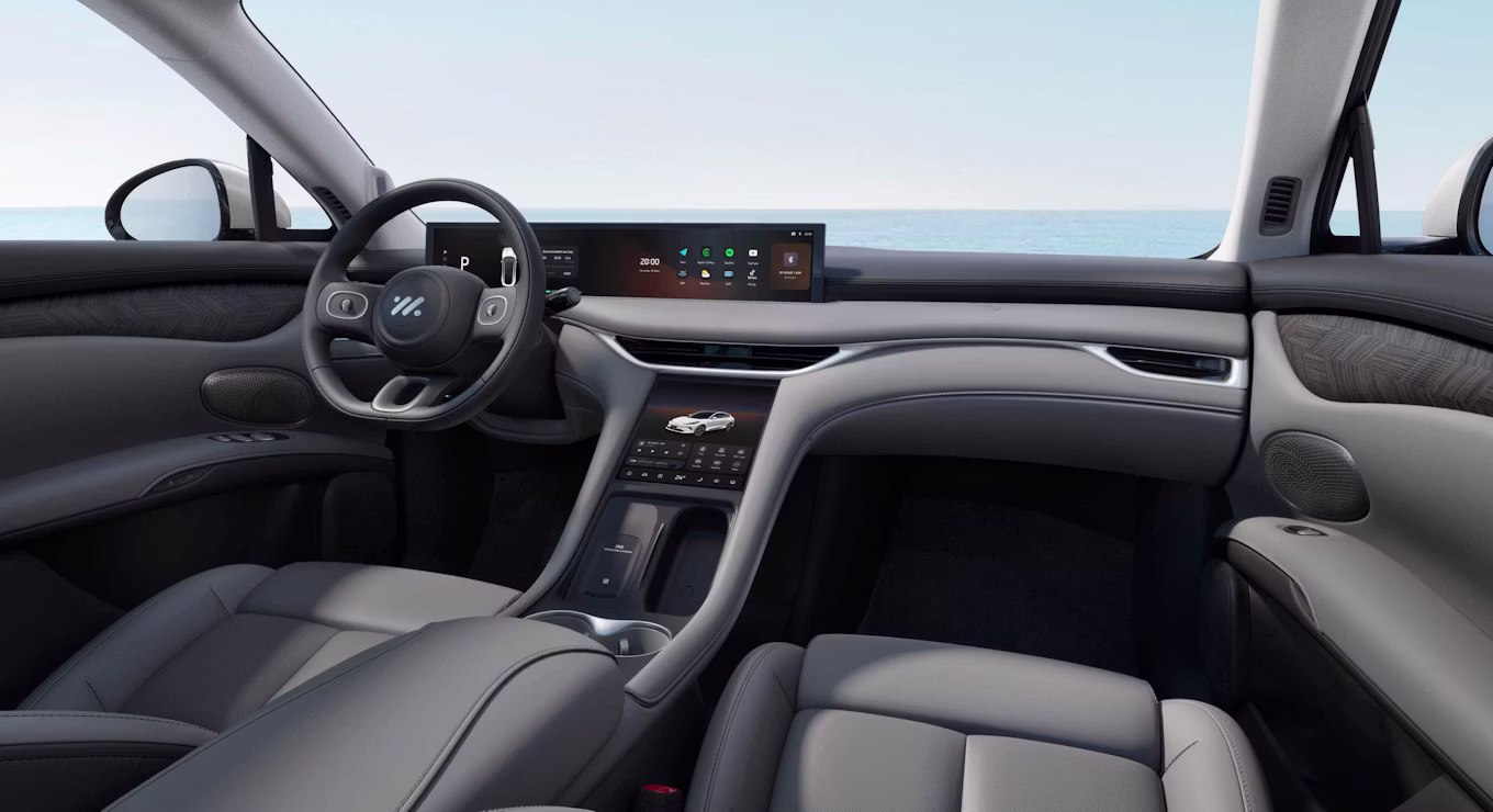 Cabina inteligente del carro eléctrico premium MG IM6