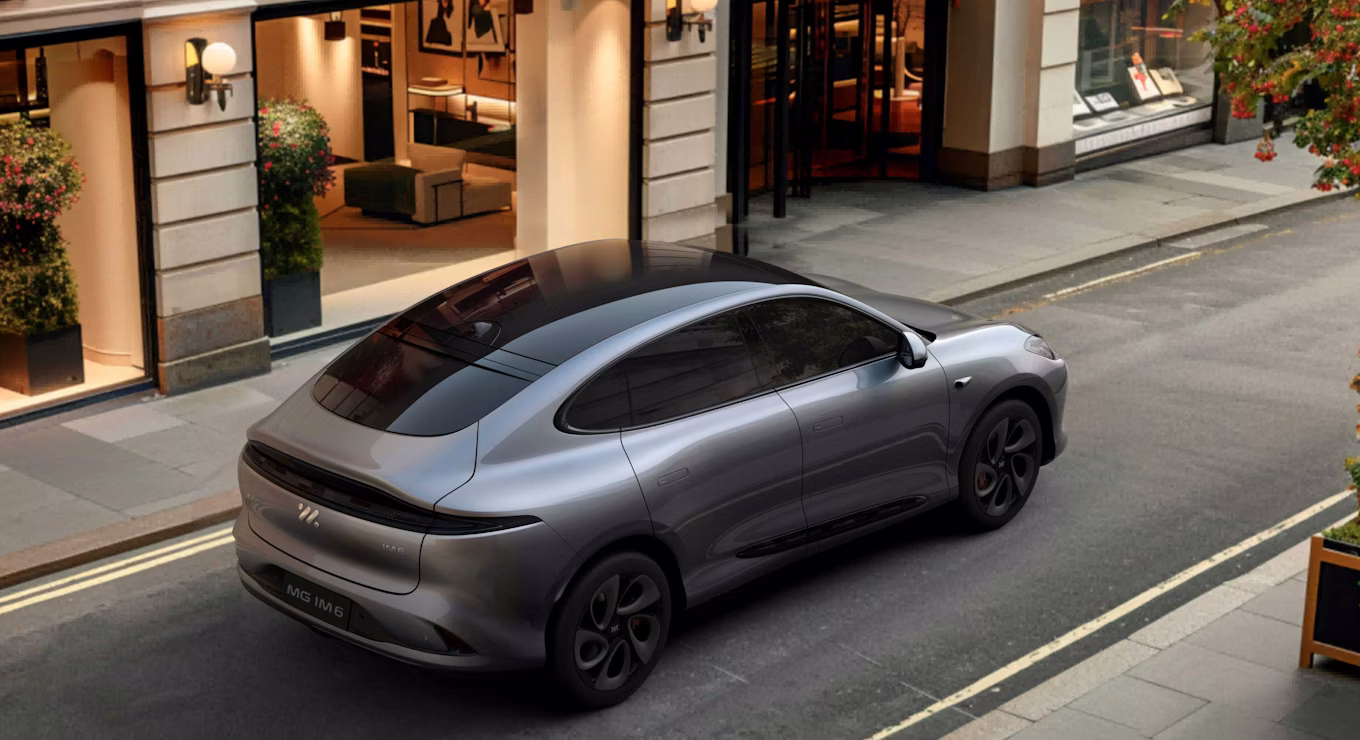 Diseño exterior del SUV eléctrico MG IM6